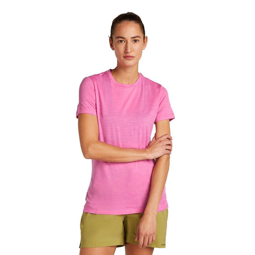 Icebreaker Merino 150 Tech Lite III Womens Short Sleeve T-Shirt - Pop - L
