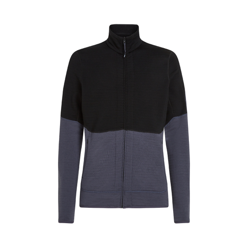 Icebreaker 400 RealFleece Descender Mens Long Sleeve Merino Zip Jacket