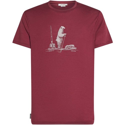 Icebreaker Merino 150 Tech Lite Short Sleeve Mens Tee Polar Paddle