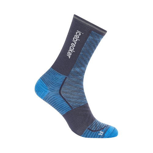 Icebreaker Merino Blend Run+ Ultralight Crew Mens Socks - Fusion Dye