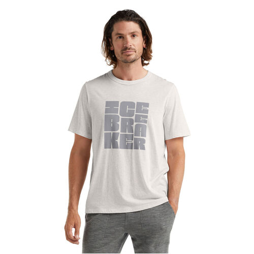 Icebreaker Central Short Sleeve Type Stack Mens T-Shirt