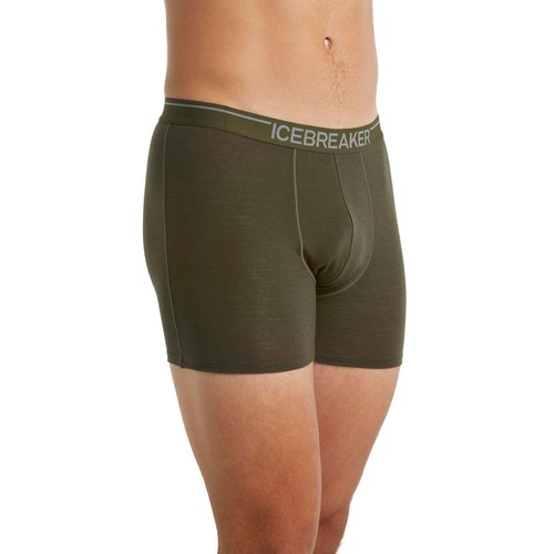 Icebreaker Merino Anatomica Mens Boxers - Loden - L