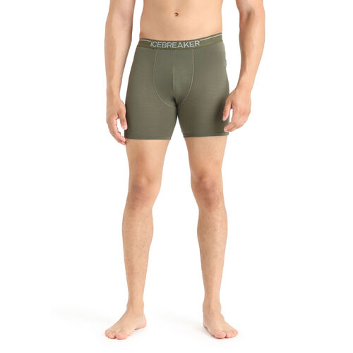 Icebreaker Merino Anatomica Long Mens Boxers - LODEN - L