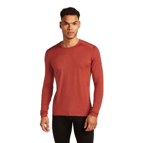 Icebreaker Merino 200 Oasis Long Sleeve Crewe Mens Thermal Top