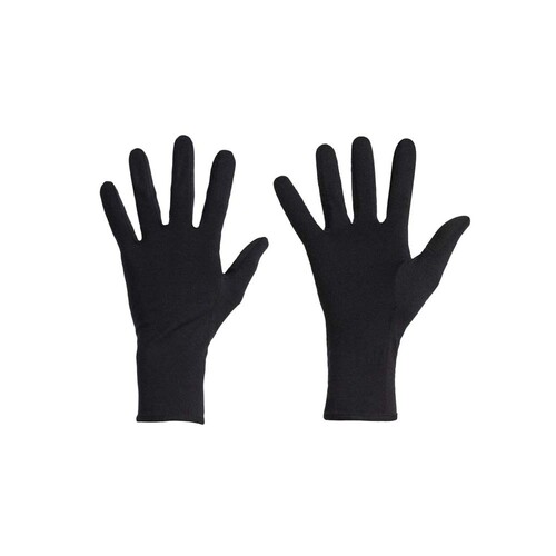 Icebreaker Merino 260 Tech Unisex Glove Liners - Black - XL