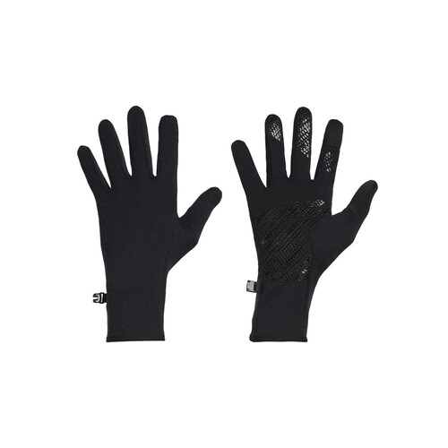 Icebreaker Quantum Adult Lightwight Merino Gloves - Black - L