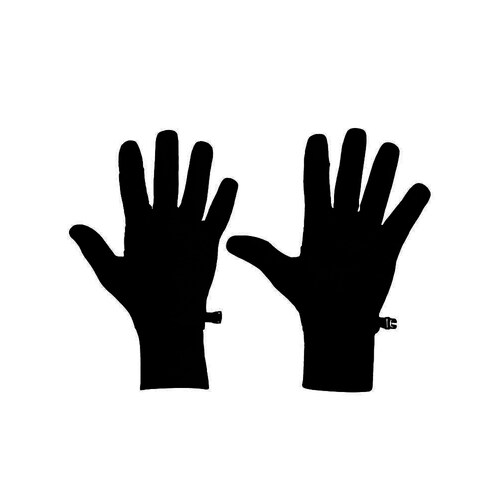 Icebreaker RealFleece Sierra Unisex Merino Gloves - Black - XS
