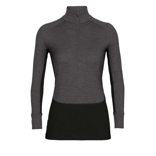 Icebreaker 260 ZoneKnit Merino Womens Merino Long Sleeve Half Zip Thermal Top