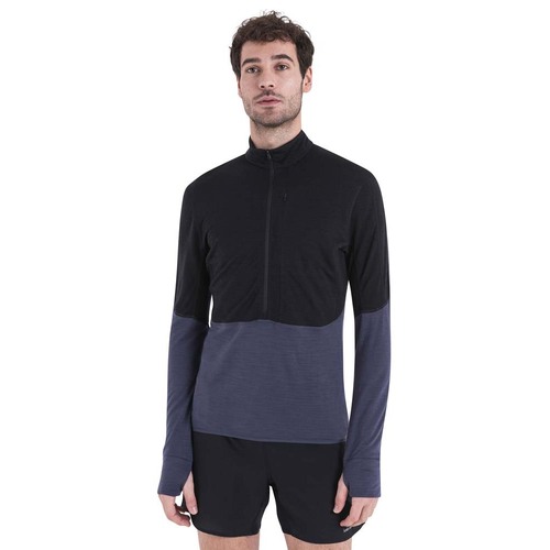 Icebreaker Merino Blend 200 RealFleece Descender Half Zip Mens Jacket