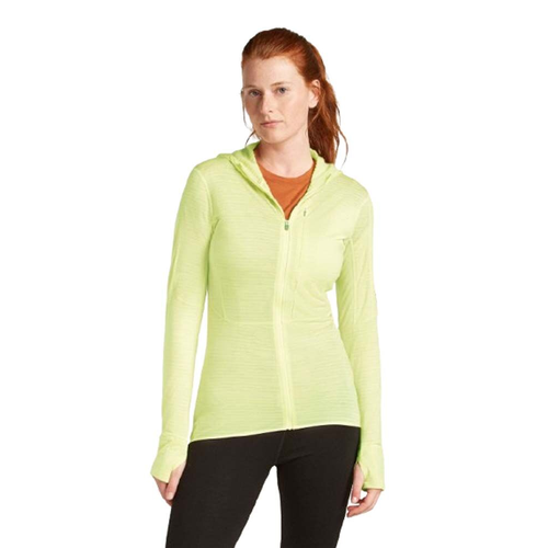 Icebreaker Merino Blend 200 RealFleece Descender Zip Womens Hooded Jacket