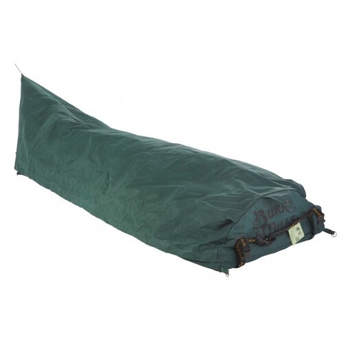 Burke and Wills Ironbark Full Fly Canvas Swag King Single