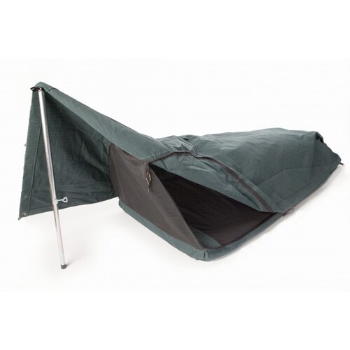 Burke and Wills Ironbark Fly Canvas Swag - King Single 