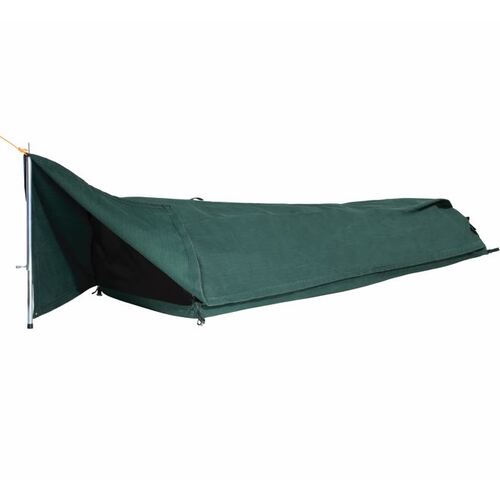 Burke and Wills Ironbark Full Fly Deluxe Canvas Swag - Double