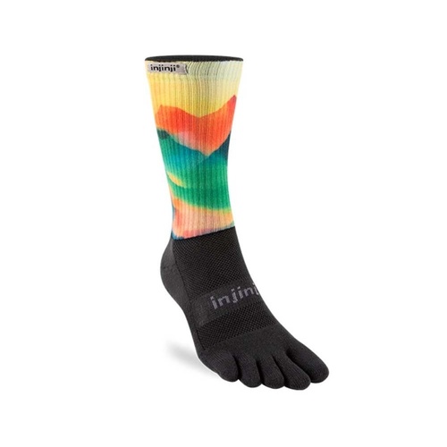 Injinji Spectrum Trail Midweight Crew Unisex Hiking Socks