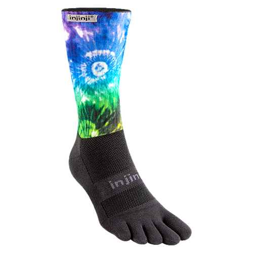 Injinji The Courtney Dauwalter Crew Womens Midweight Trail Running Socks