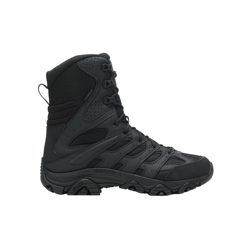 Merrell Moab 3 8" Tactical Zip Mens Waterproof Boots - Black - US10