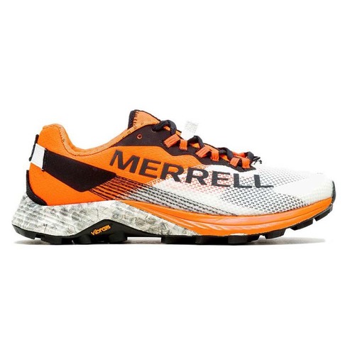 Merrell MTL LONG SKY 2 Womens Trail Running Shoes - White/Orange - US7