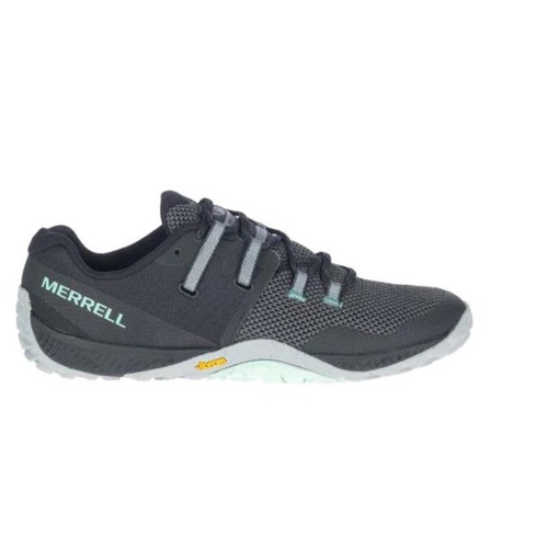 Merrell Trail Glove 6 Womens Minimalist Trail Running Shoes - Black