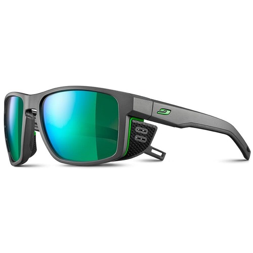 Julbo Shield Spectron 3 Sport Sunglasses - Matte Grey/Green