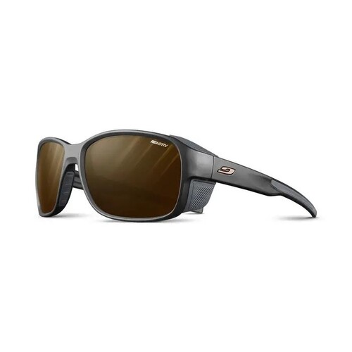 Julbo Montebianco 2 Reactiv 2-4 Polarized Sunglasses - Matt Black/Grey