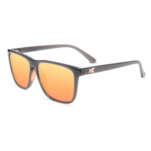 Knockaround Fast Lanes Sport Sunglasses - Jelly Grey / Peach