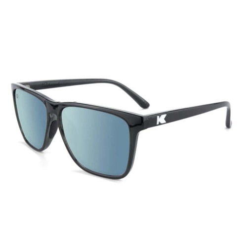 Knockaround Fast Lanes Sport Sunglasses - Jelly Black / Sky Blue