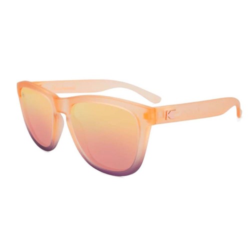 Knockaround Premiums Sunglasses - Frosted Rose Quartz Fade / Rose