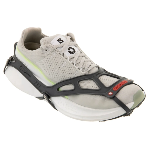 Kahtoola Nano Spikes Footwear Traction - Charcoal/Red