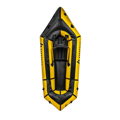 Kokopelli Rogue R-Deck w/ TiZip 1 Person Packraft - Yellow