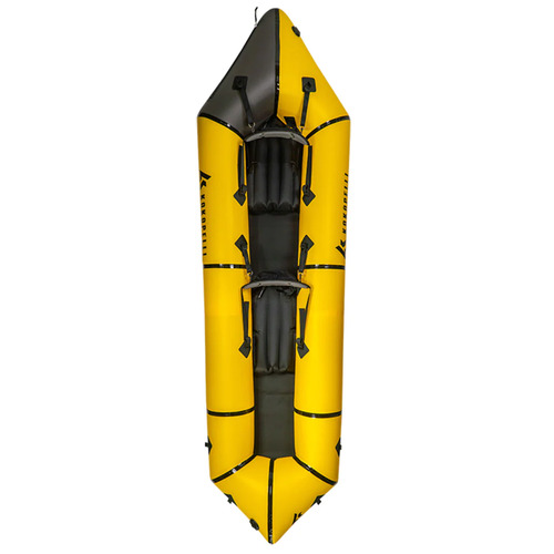 Kokopelli Twain w/ TiZip 2 Person Packraft - Yellow