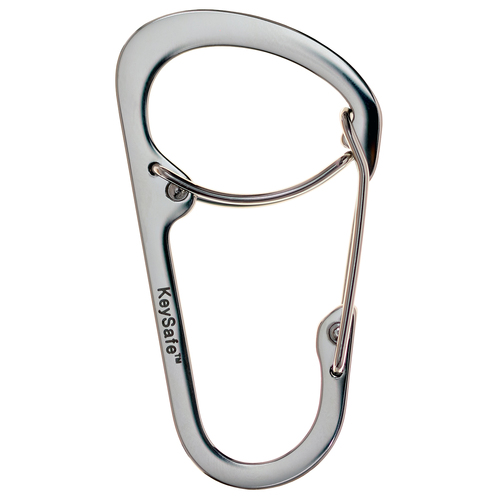 Bico KeySafe Gatelock #4 Carabiner - Silver