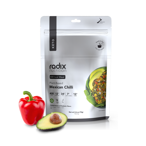 Radix Nutrition Keto 600 - Plant-Based Mexican Chilli with Avocado