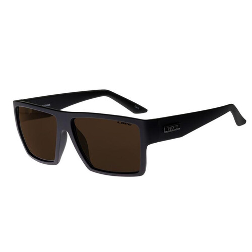 Liive Vision Volt Polarised Sunglasses - Matte Black 