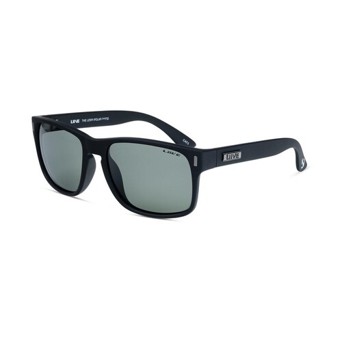Liive Vision The Lewy Polarised Sunglasses - Matt Black