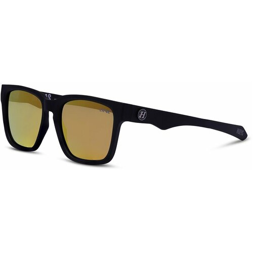 Liive Vision Hi Seas Polarised Sunglasses - Matte Black/Orange Mirror