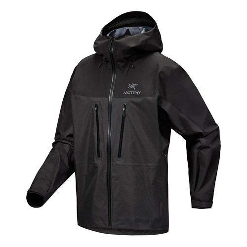 Arcteryx Alpha Mens Waterproof Jacket - Black - XL