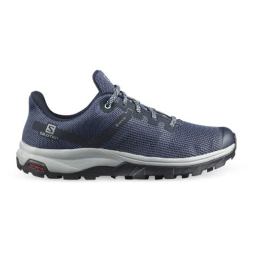 Salomon Outline Prism GTX Women Trail Running Shoe - Blue Indigo/Navy Blazer/Icy Morn