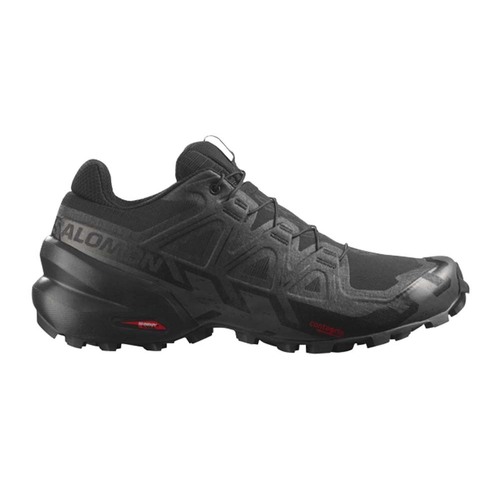 Salomon Speedcross 6 Womens Trail Running Shoes - Black/Phantom - US8