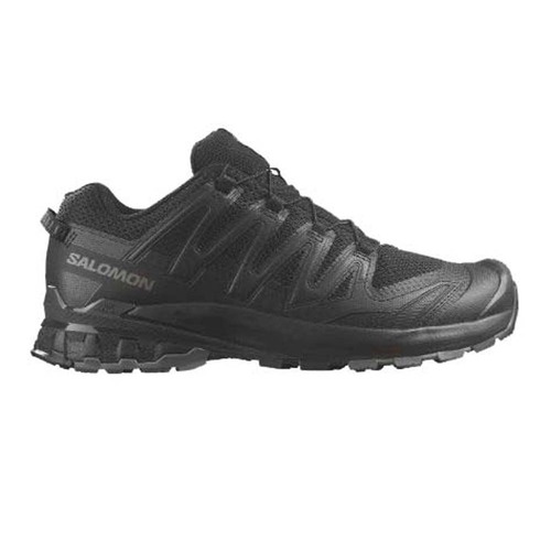 Salomon XA PRO 3D V9 Mens Wide Trail Running Shoes - Black/Phantom/Pewter