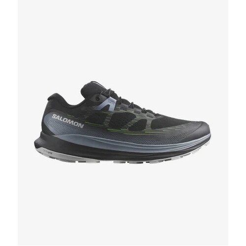 Salomon Ultra Glide 2 Mens Trail Running Shoes - Black/Flint Stone/Green Gecko