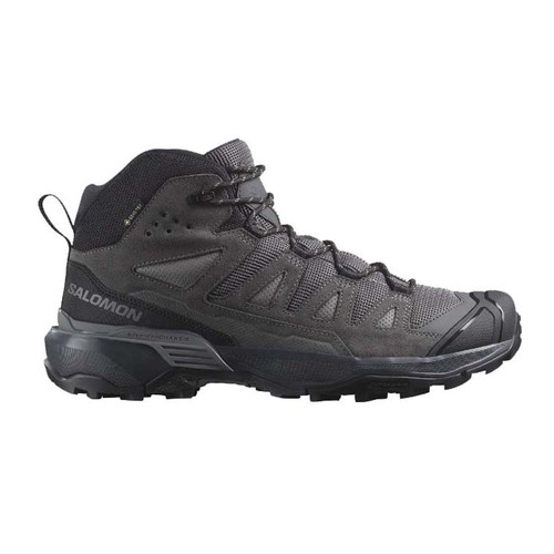 Salomon X Ultra 360 GTX Mens Mid Leather Hiking Boots - Castlerock/Asphalt/Kelp