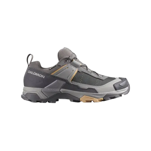 Salomon X Ultra 5 GTX Womens Hiking Shoes - Plum Kitten/Nine Iron/Soft Clay