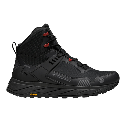 Lippi Atlas Mens Mid Hiking Boots - Black/Red - EU44
