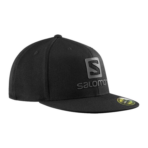 Salomon Logo FlexFit Cap - Black - OS
