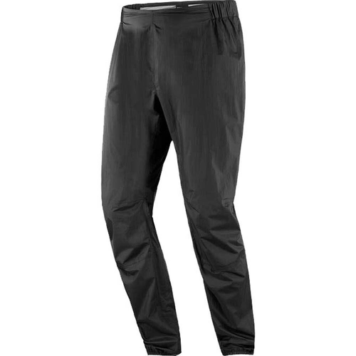 Salomon Bonatti Waterproof Unisex Pants - Deep Black - L