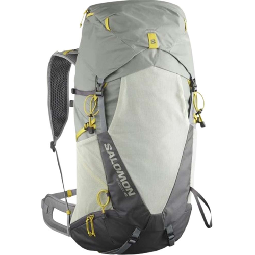 Salomon Aerotrek 40L Mens Hiking Backpack - Sedona Sage/Seagrass/Nine Iron