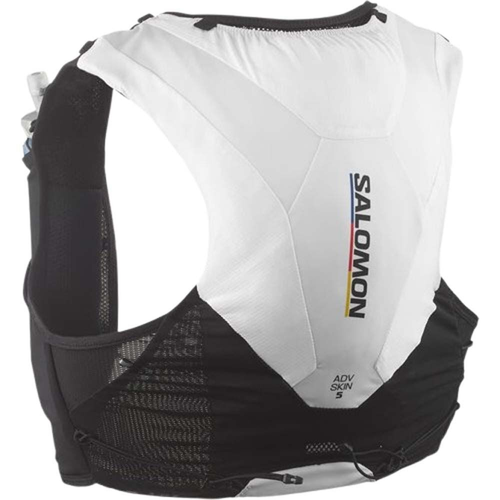 Salomon Adv Skin 5 Race Flag Unisex Hydration Vest - Black/White