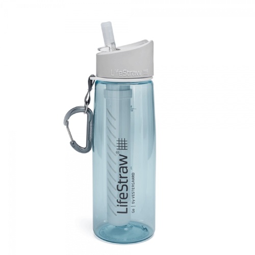 LifeStraw Go Tritan Renew Water Bottle/Filter - 650ml - Light Blue