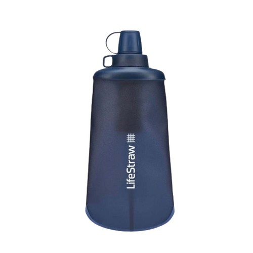 LifeStraw Peak Series Collapsible Squeeze Bottle - 650ml - Mountain Blue
