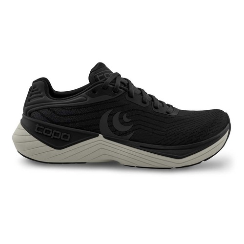 Topo Ultrafly 5 Mens Road Running Shoes - Black/Charcoal - US10